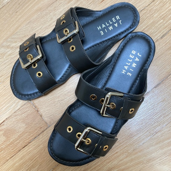 Jamie Haller Double Buckle Slide - Picture 4 of 6